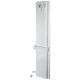1268 Рушникосушка DEWEIT-Whole Wall 1250*290 з функцією обігріву, білий мат (1 сорт)