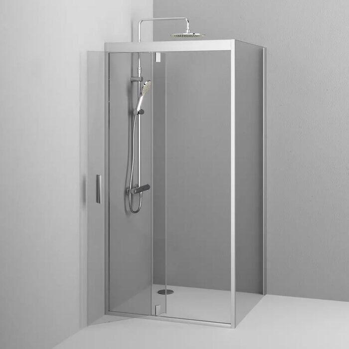 W90UG-404-090MT Душ. кабіна Gem Square Pivot 90x90 (1 сорт)
