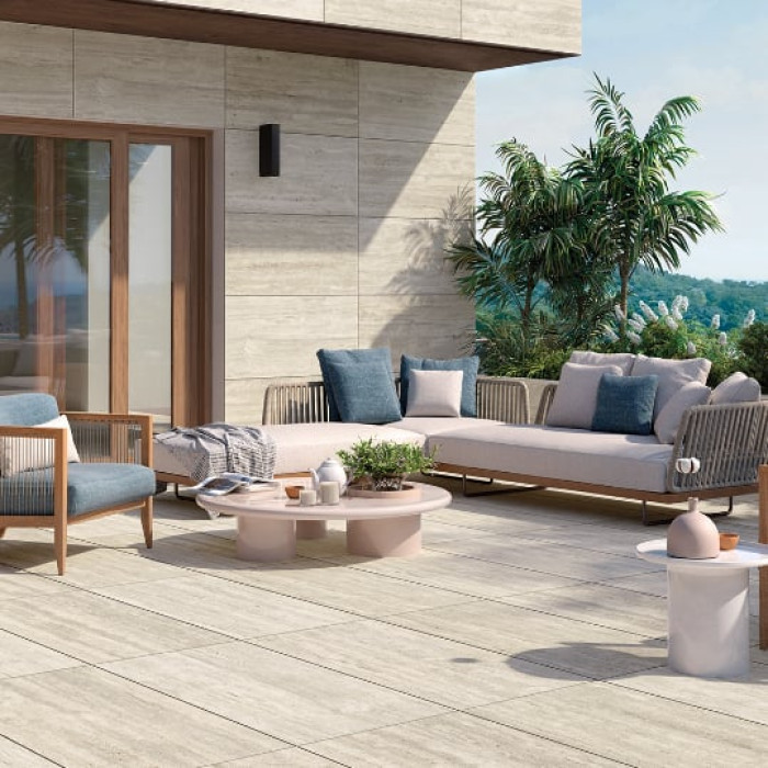 TRAVERTINO LIGHT  EY 07 NAT SQ (1 сорт)