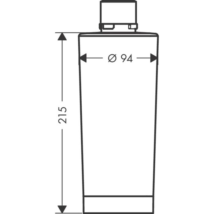 76815000 HG Фільтр для води ion exchanger and active carbon (1 сорт)