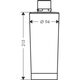 76815000 HG Фільтр для води ion exchanger and active carbon (1 сорт)