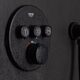 29508KF0 Grohtherm SmartControl Зовнішня частина термостату прихованого монтажу на 3 споживачі, чорний (1 сорт)
