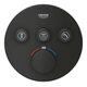 29508KF0 Grohtherm SmartControl Зовнішня частина термостату прихованого монтажу на 3 споживачі, чорний (1 сорт)