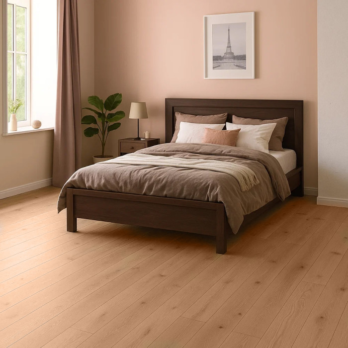 Паркетна дошка Oak base.59 planked no.1107 vario bru.w.nat oil 1280 (1 сорт)