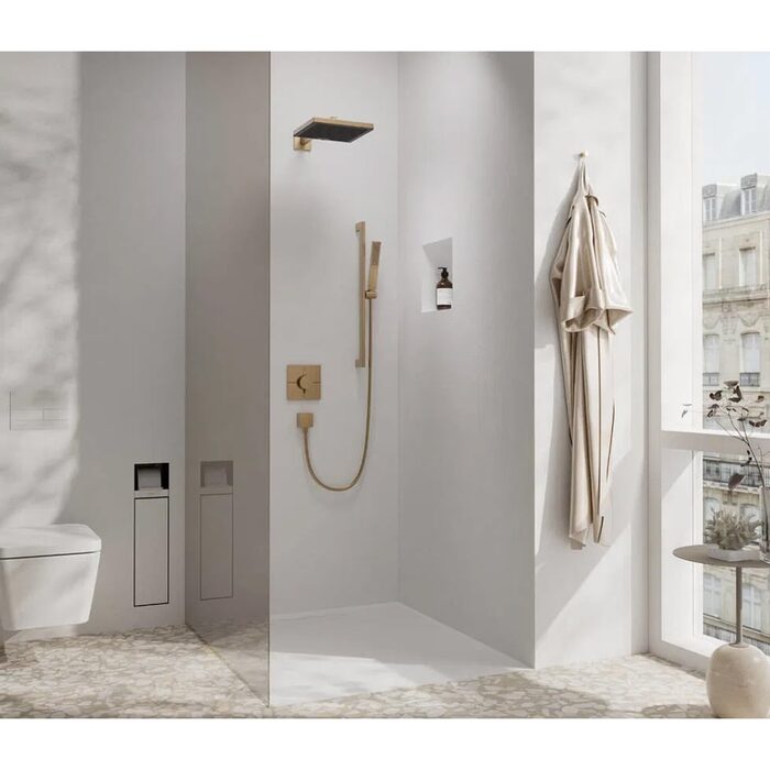 15572140 HG ShowerSelect Comfort E Зовнішня частина термостата на 2 споживачі, brushed bronze (1 сорт)