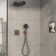 15572140 HG ShowerSelect Comfort E Зовнішня частина термостата на 2 споживачі, brushed bronze (1 сорт)