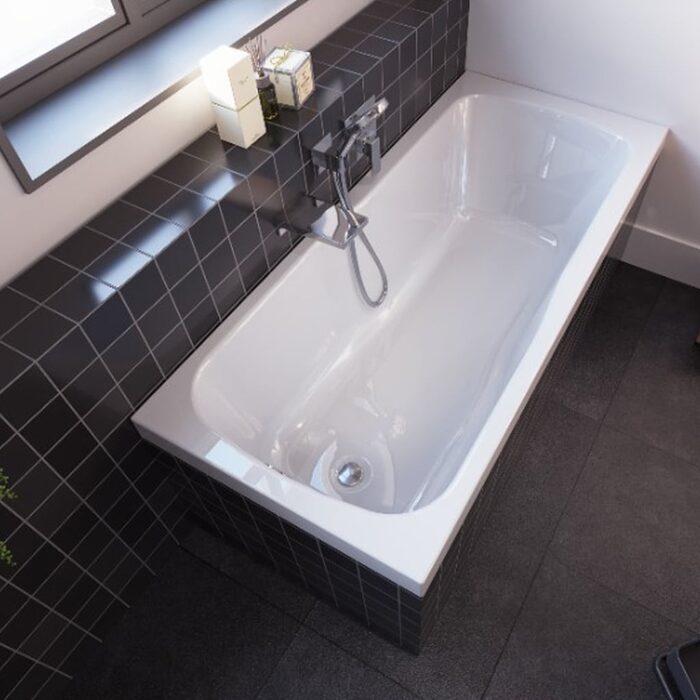 17075234 Comfort Plus Ванна 170x75 см біла + ніжки 207093 (1 сорт)