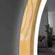 Perfection Slim Дзеркало з підсвіткою LED дуб натуральний 750мм (аурна,фронтальна,сенсорна) (1 сорт)
