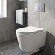 320150 STYLE Унітаз підвісний безобідковий з кришкою soft close, Vortex Flush (1 сорт)