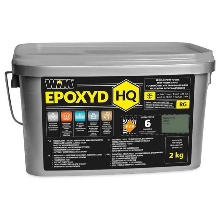 Зат WIMEPOXYD HQ 2/60 2кг оливковий (1 сорт)