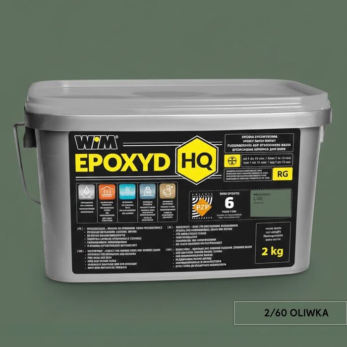 Зат WIMEPOXYD HQ 2/60 2кг оливковий (1 сорт)