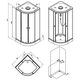 W94C-401-090MT	  X-Joy, Душова кабіна 90x90, профіль мат.хром, скло прозоре (1 сорт)