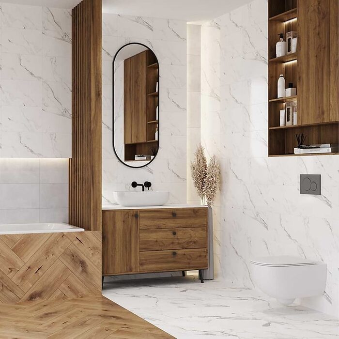 ARCTIC STONE WHITE GLOSSY** (1 сорт)