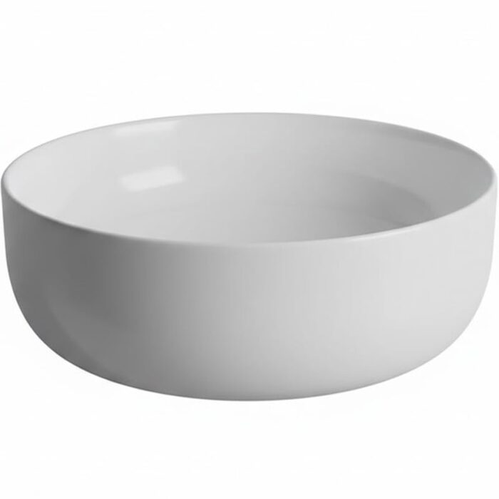 0025144W LINEA Раковина до тумби 1800 біла матова зі штучного каменю (1 сорт)