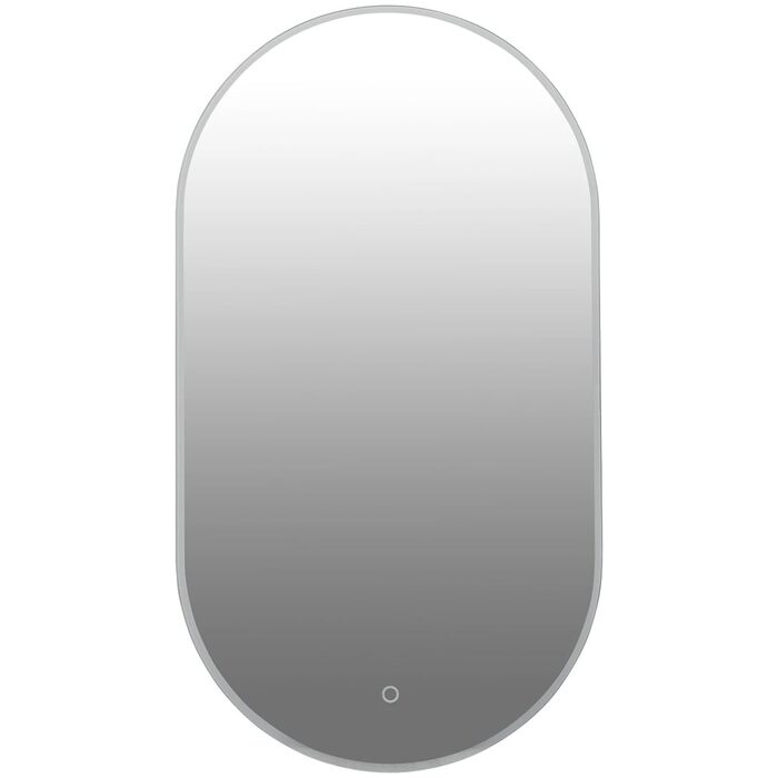 22781 Дзеркало Solar 50x90 см UNI sensor з підсвіткою овальне (1 сорт)