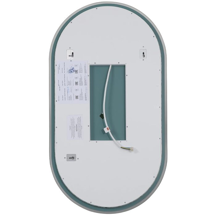 22781 Дзеркало Solar 50x90 см UNI sensor з підсвіткою овальне (1 сорт)