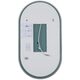 22781 Дзеркало Solar 50x90 см UNI sensor з підсвіткою овальне (1 сорт)