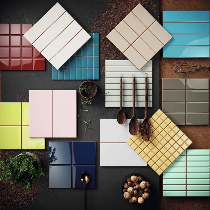 BLANCO LISO BRILLO 5X5 (1 сорт)