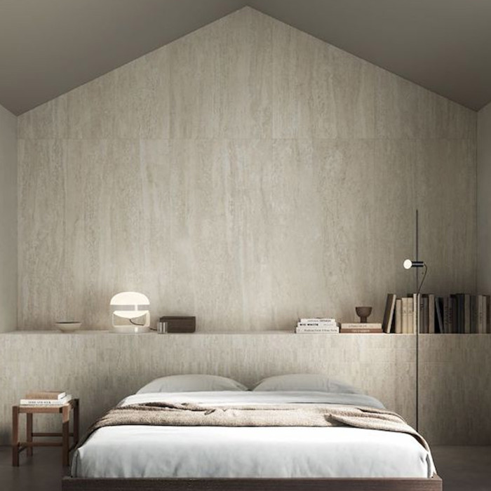 TR01BA TRAVERTINO BIANCO VEIN CUT SQ.  120X60 (1 сорт)