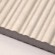 TR01BAR TRAV.BIANCO VEIN CUT RIBBED SQ. 120X60 (1 сорт)