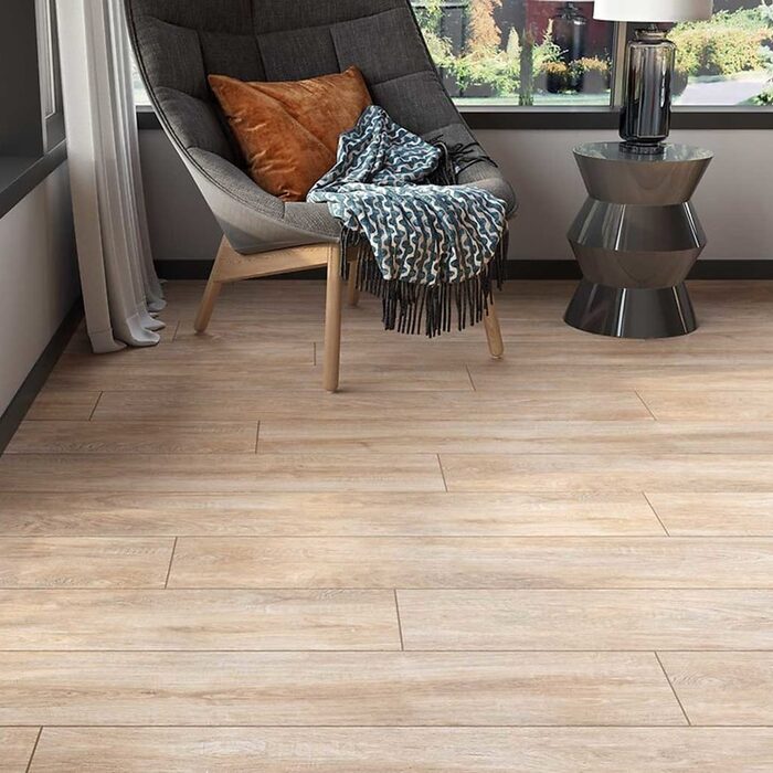 SENSEWOOD BEIGE MATT RECT** (1 сорт)