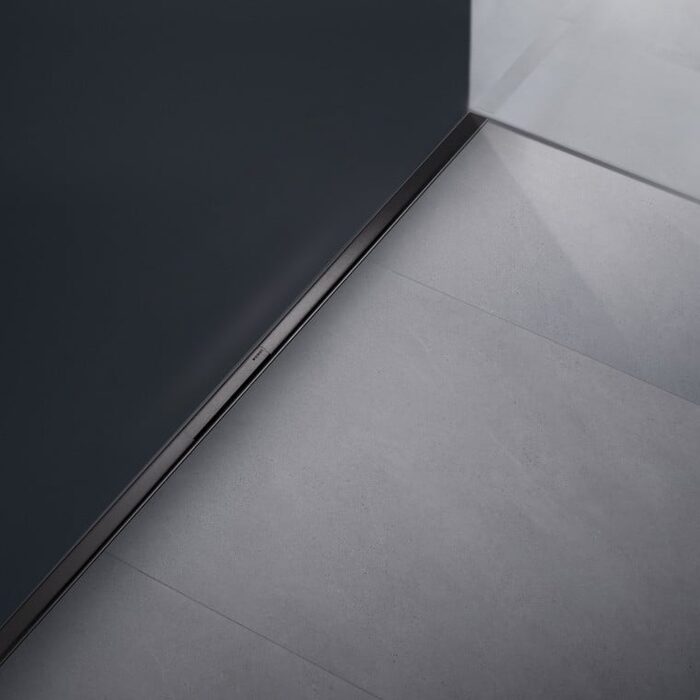154.446.QC.2 Дренажний канал Geberit CleanLine50: L=30-90см, колір чорний хром матовий (1 сорт)