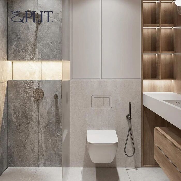 E10004 Edplit Discreet CWT прихована кнопка змиву (1 сорт)