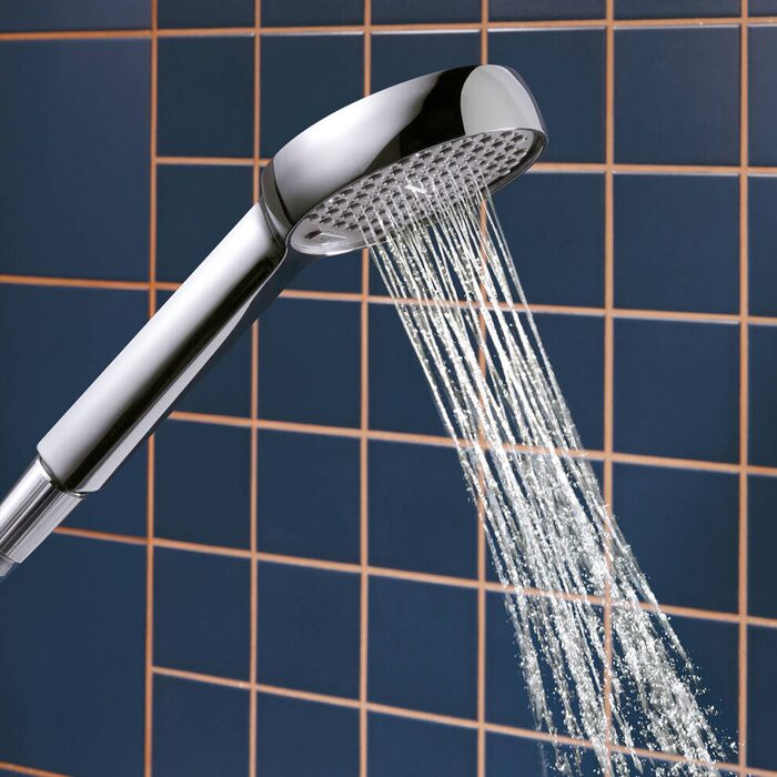 28074000 HG Activera S Душова система Showerpipe 240 1jet EcoSmart Reno Varia, хром (1 сорт)