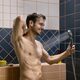 28875000 HG Activera S Душова система Showerpipe 240 1jet EcoSmart з одноважільним змішувачем Varia, хром (1 сорт)