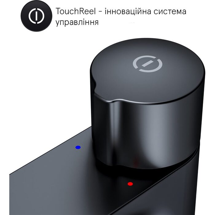 F85A92522 X-Joy TouchReel змішувач д/умивальника, високий, чорний (1 сорт)