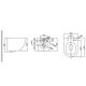 HT-1014C-WHT009 AQUAMOD Кришка до унітазу з soft-close механізмом, біла (1 сорт)