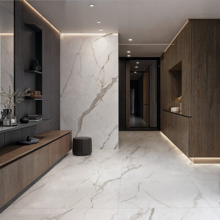 LUMIERE WHITE NT/60X120X0,9/C/R (1 сорт)