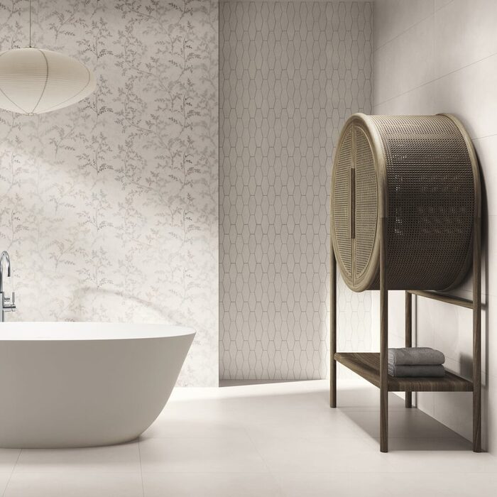 POEME WHITE RECT 40X120 (1 сорт)