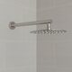 D113000000110BN Flow Верхня душова лійка d=250 мм з кронштейном, brushed nickel (1 сорт)