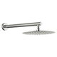 D113000000110BN Flow Верхня душова лійка d=250 мм з кронштейном, brushed nickel (1 сорт)