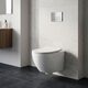 DUN30201111W Universal Підвісний безобідковий унітаз з кришкою soft-close та Vortex Flush, білий (1 сорт)