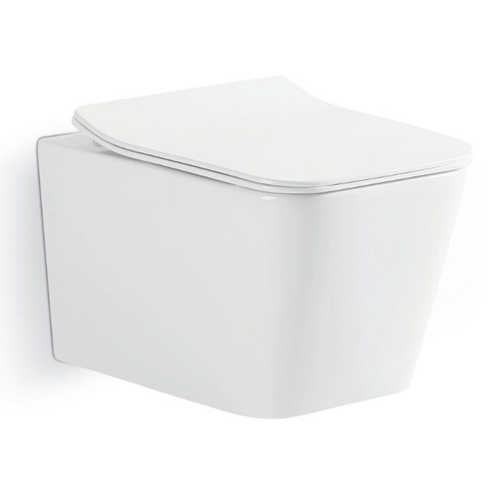 DLI30401111W Linea Підвісний безобідковий унітаз з кришкою soft-close та Vortex Flush, білий (1 сорт)