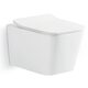 DLI30401111W Linea Підвісний безобідковий унітаз з кришкою soft-close та Vortex Flush, білий (1 сорт)