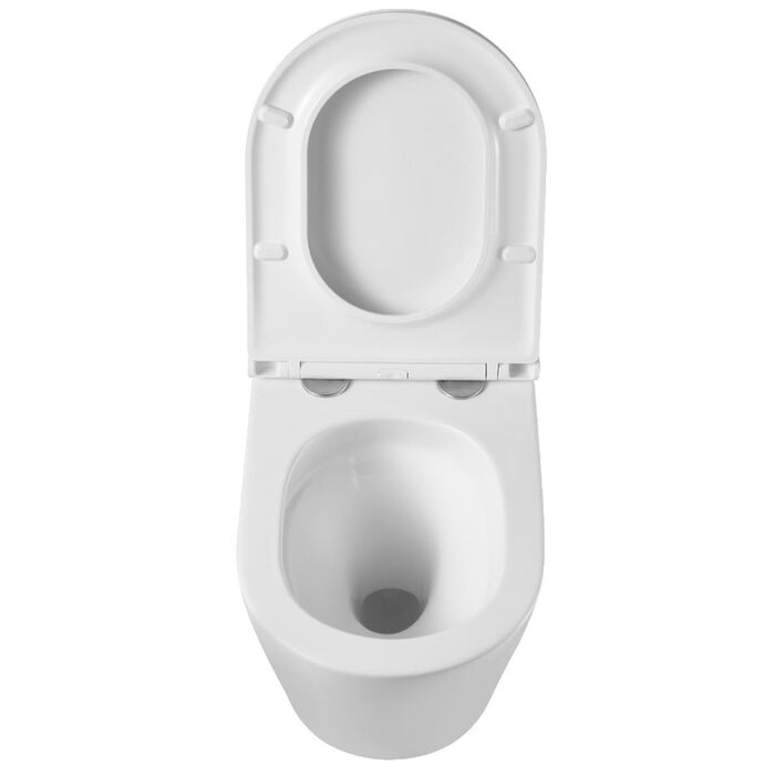 DCA0530111W Calma Унітаз підвісний 515x355x365mm з кришкою soft-close, Vortex Flush, білий глянець (1 сорт)