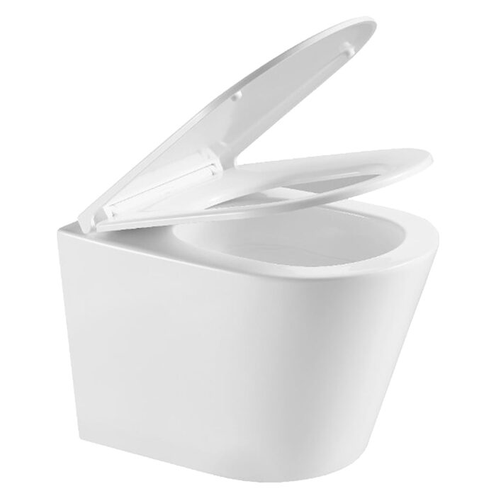 DCA0530111W Calma Унітаз підвісний 515x355x365mm з кришкою soft-close, Vortex Flush, білий глянець (1 сорт)