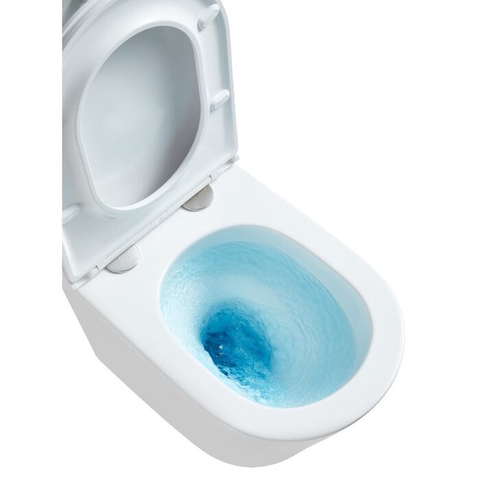 DCA0530111W Calma Унітаз підвісний 515x355x365mm з кришкою soft-close, Vortex Flush, білий глянець (1 сорт)
