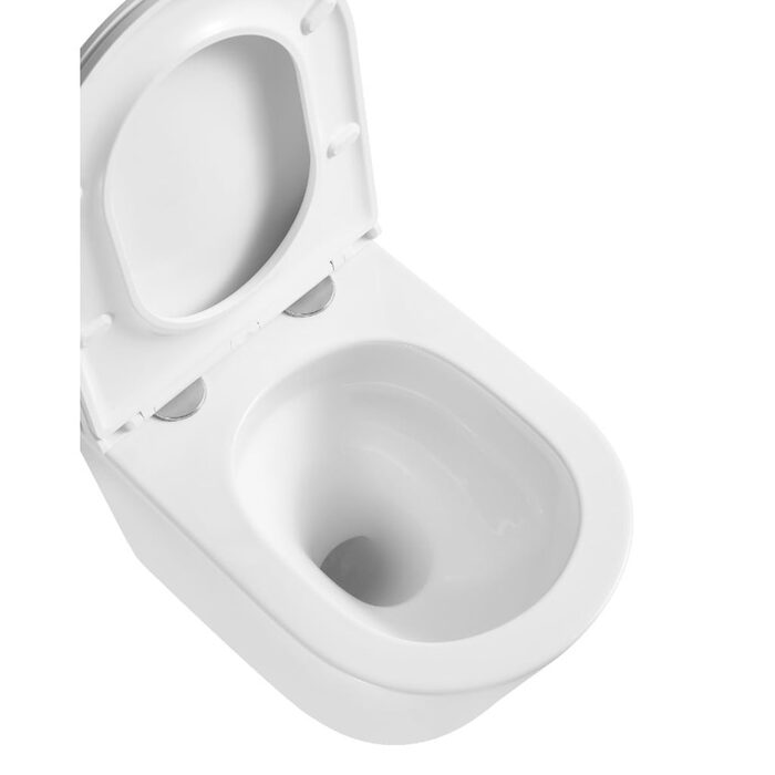 DCA0530111W Calma Унітаз підвісний 515x355x365mm з кришкою soft-close, Vortex Flush, білий глянець (1 сорт)