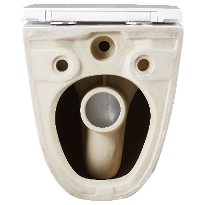 DUN0930111W Unda Унітаз підвісний 495x360x390mm з кришкою soft-close, Vortex Flush, білий глянець (1 сорт)
