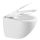 DUN0930111W Unda Унітаз підвісний 495x360x390mm з кришкою soft-close, Vortex Flush, білий глянець (1 сорт)