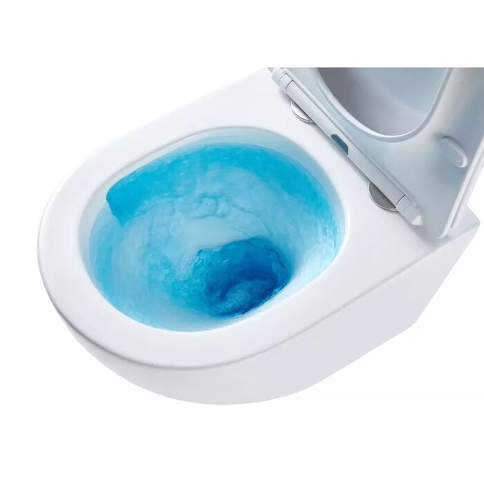 DFL0460111MC Flow Унітаз підвісний 495x365x365mm з кришкою soft-close, Vortex Flush, матовий капучино (1 сорт)