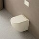 DFL0460111MC Flow Унітаз підвісний 495x365x365mm з кришкою soft-close, Vortex Flush, матовий капучино (1 сорт)