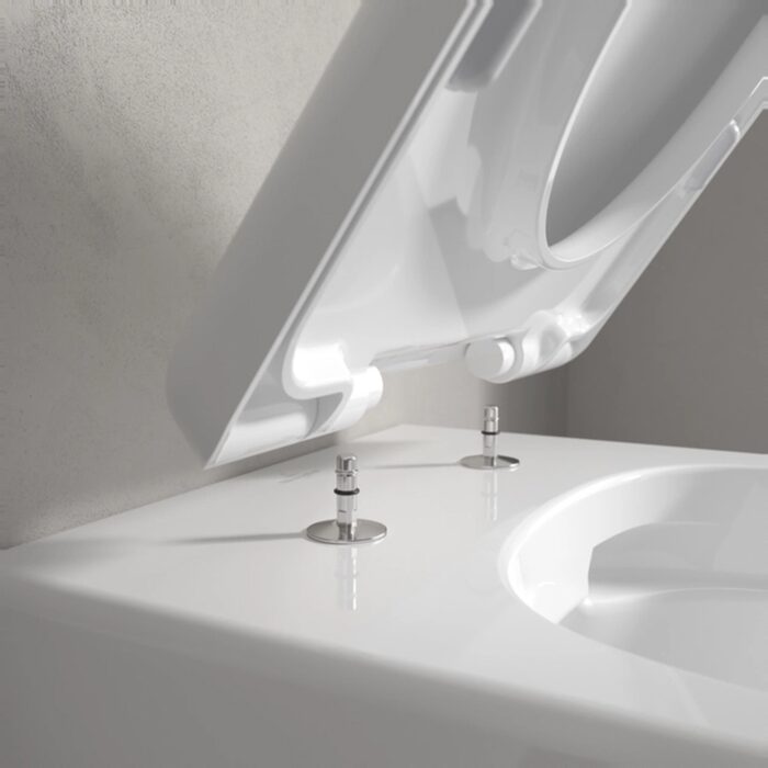 5656CL01 Skyla  Унітаз підвісний DirectFlush з кришкою QuickRelease/SoftClosing з турбозмивом, White Alpin (1 сорт)