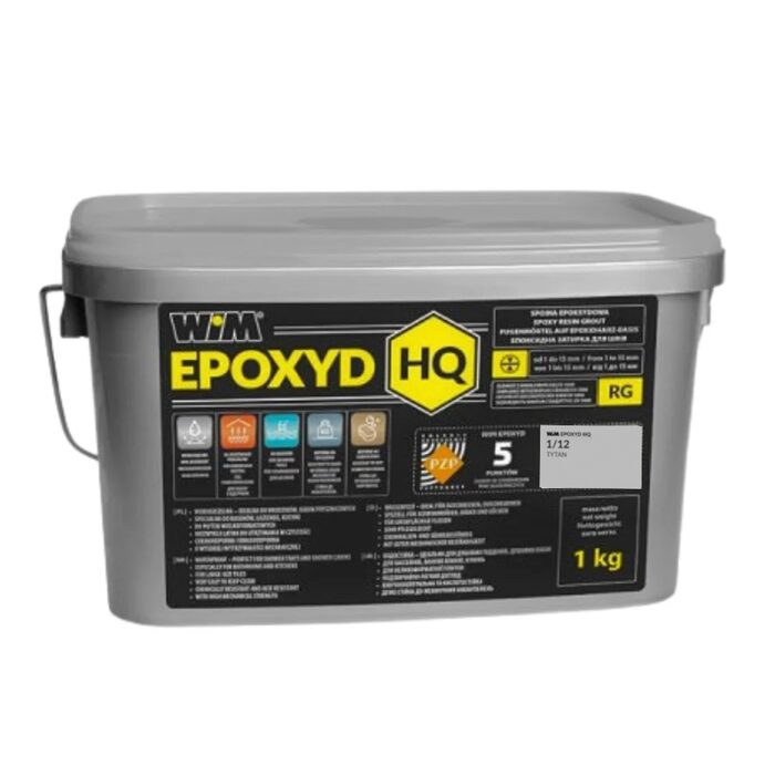 Зат WIMEPOXYD HQ 1/12 1кг титан (1 сорт)