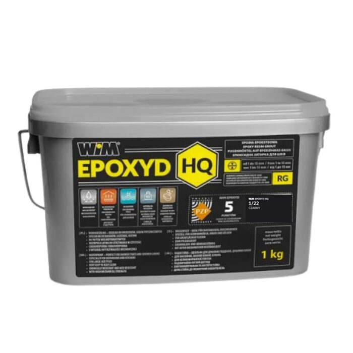 Зат WIMEPOXYD HQ 1/22 1кг чорний (1 сорт)