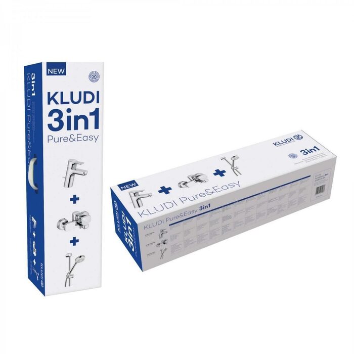 Набір змішувачів 3 в 1 Pure&Easy (376850565), Kludi